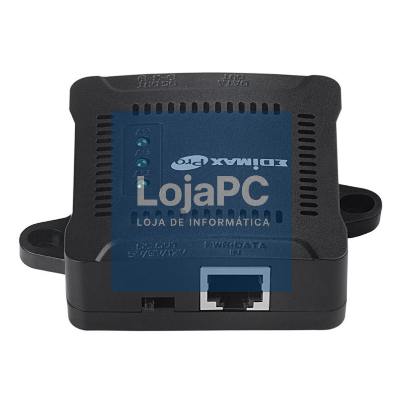 Edimax PRO Splitter PoE GP-101ST 5VDC 9VDC 12VDC — imagem 2