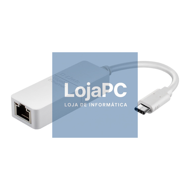 D-Link DUB-E130 Adapter USB-C a Gigabit Ether LAN