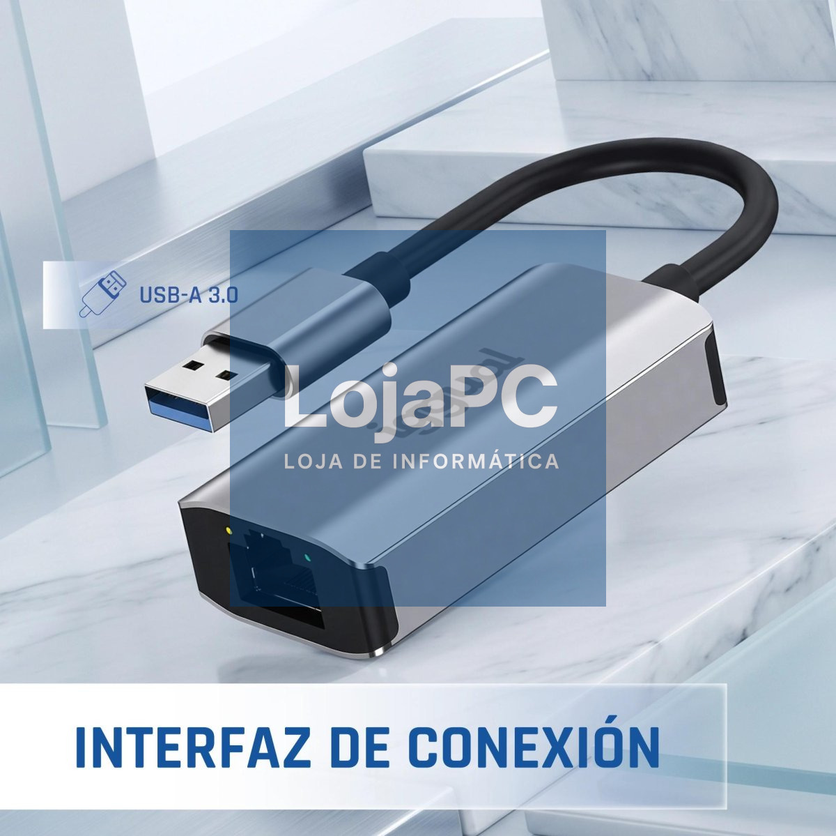 iggual Adaptador USB-A 3.0 a RJ45 Gigabit — imagem 5