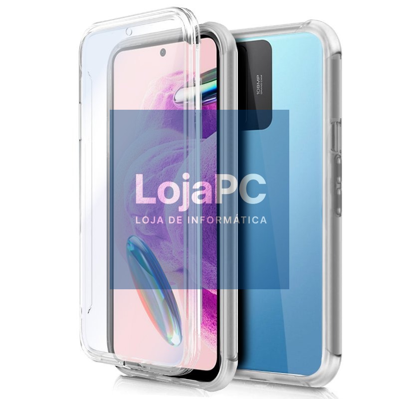 COOL 3D Silicone Case for Xiaomi Redmi Note 12S (Transparent Front + Back)