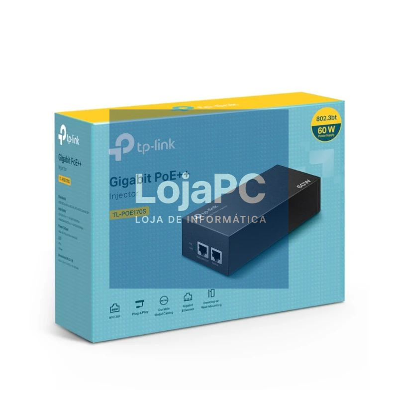 TP-Link PoE170S Inyector PoE++ h/60W — imagem 3
