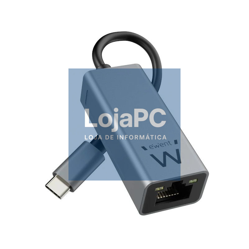 EWENT ADAPTADOR DE RED GIGABIT USB-C ALUMINIO — imagem 2