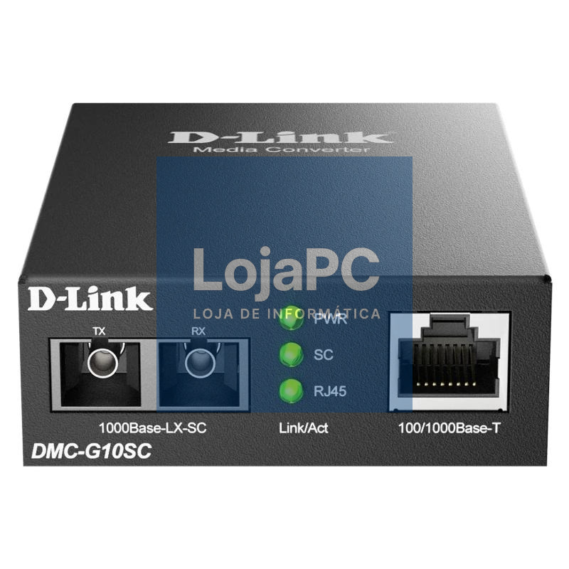 D-Link DMC-G10SC Conversor Medios SC SM 10Km