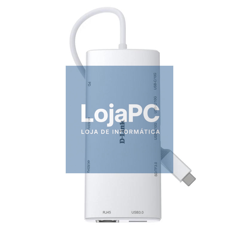 D-Link DUP-A01 Hub USB-C 10 en 1 2xHDMI