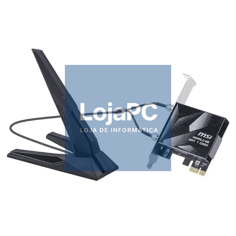 MSI GPBE94 Herald Tarjeta PCIe WiFi7 BE9400