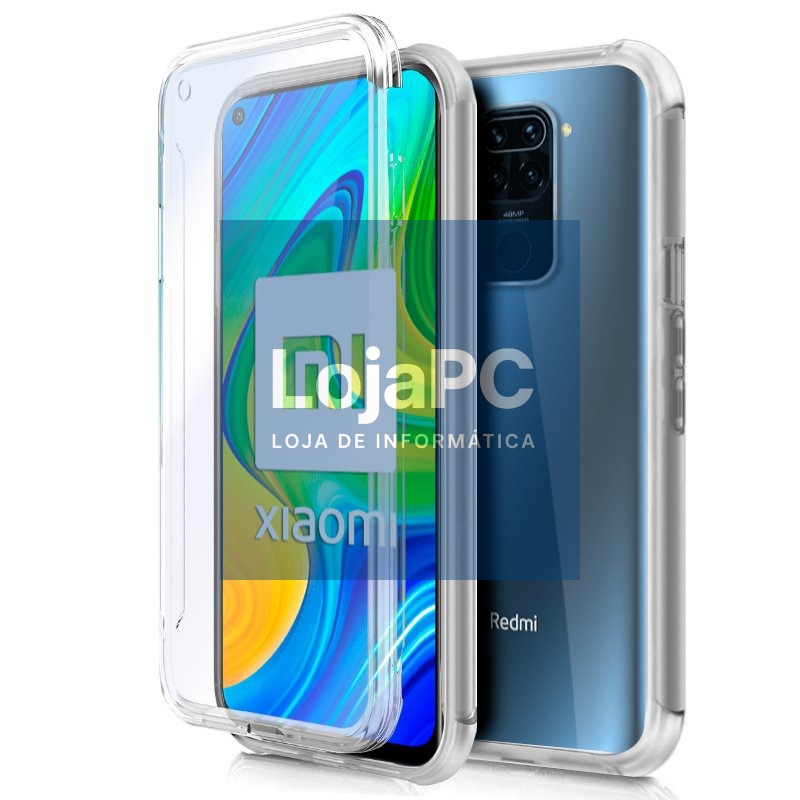 COOL 3D Silicone Case for Xiaomi Redmi Note 9 (Transparent Front + Back)