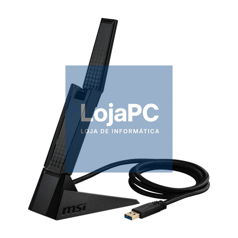 MSI GUAXE54 AXE5400 WiFi6E USB Adapter — imagem 3