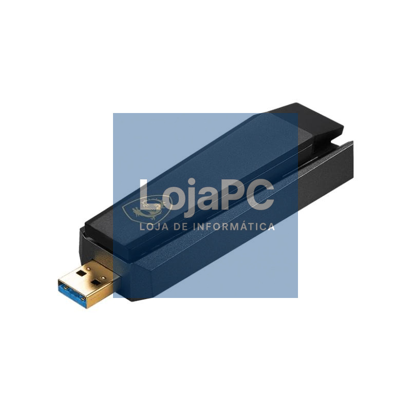 MSI GUAXE54 AXE5400 WiFi6E USB Adapter — imagem 2