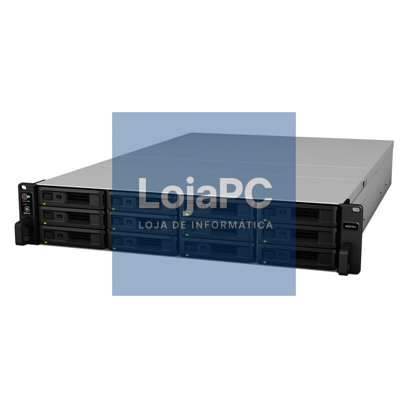 SYNOLOGY RS3618xs NAS 12Bay Rack Station — imagem 2