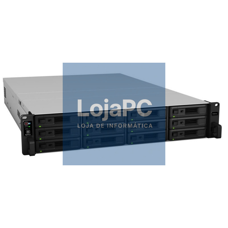 SYNOLOGY RS3621xs+ NAS 12-Bay 2U Rack Station — imagem 2