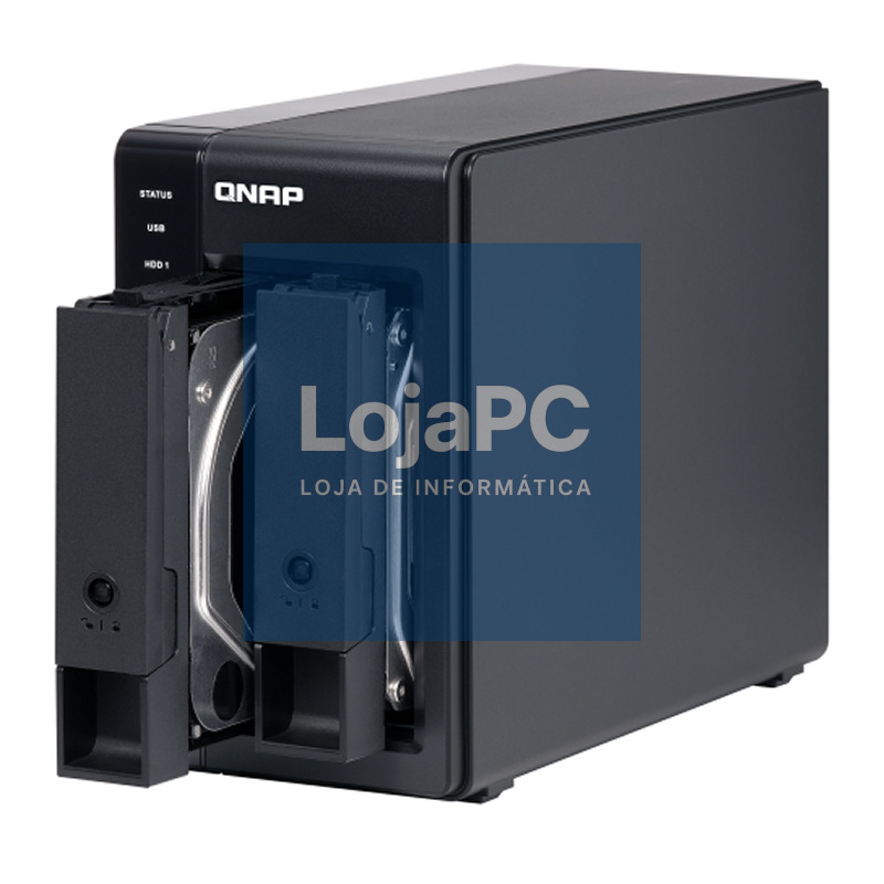 QNAP TR-002 Raid Expansion 2XHDD-Bay 1xUSB-C 3.2 — imagem 3