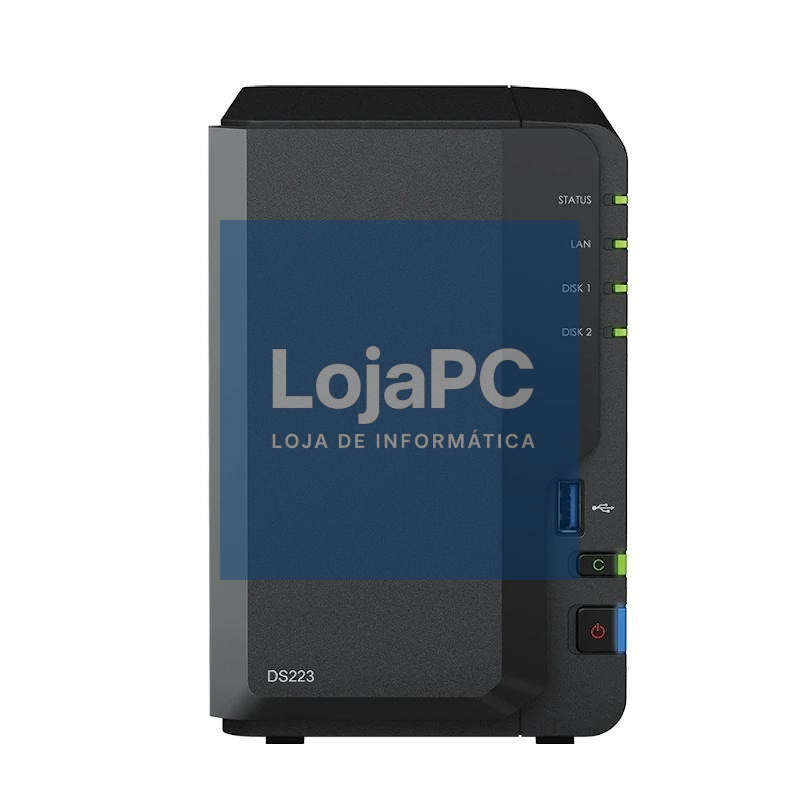 Synology DS223 NAS 2Bay DiskStation 1xGbE