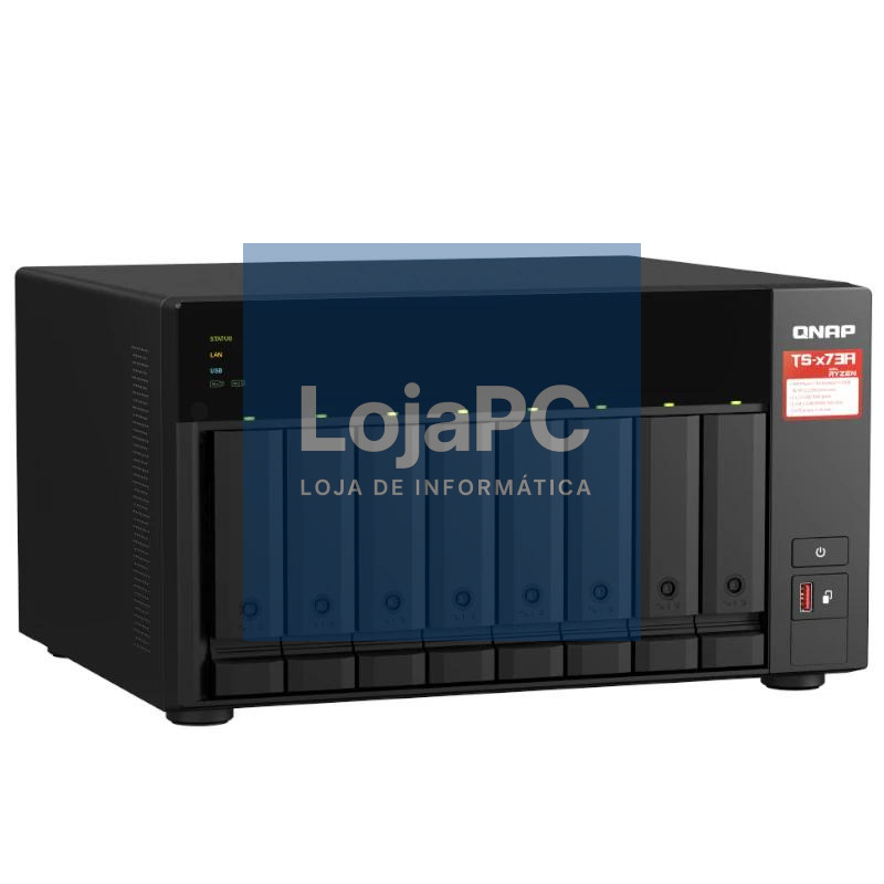 QNAP TS-873A-8G NAS 8XHDD-Bay 2x2.5GbE 4xUSB — imagem 2