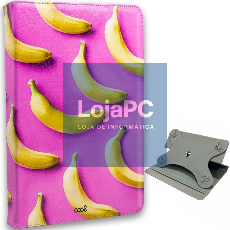 COOL Case Ebook Tablet 9.7 - 11 Inches Universal Bananas (Square)