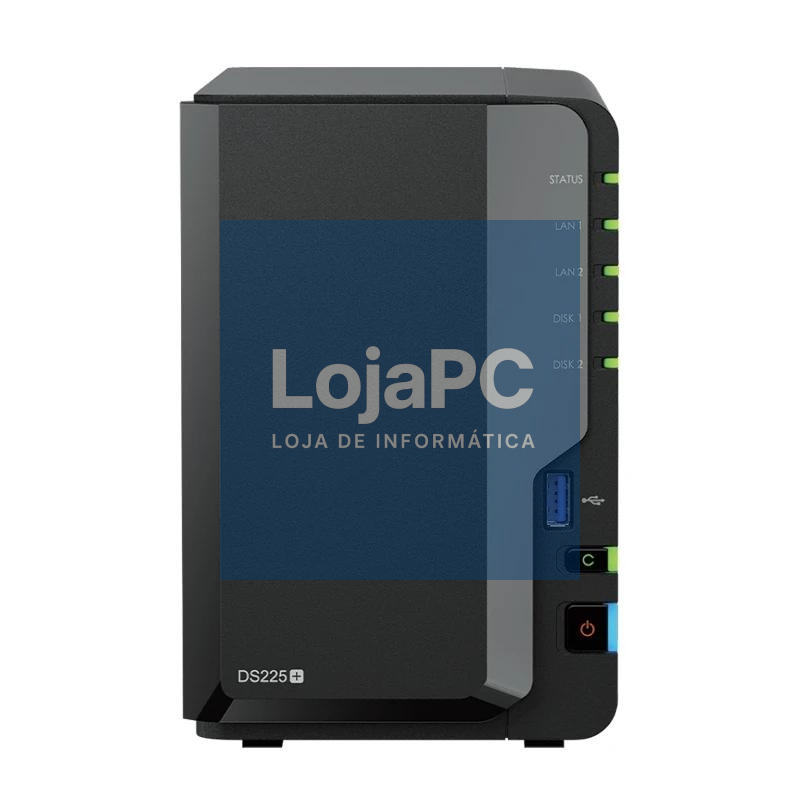 Synology DS225+ NAS 2Bay DiskStation 1x2.5Gb 1xGb