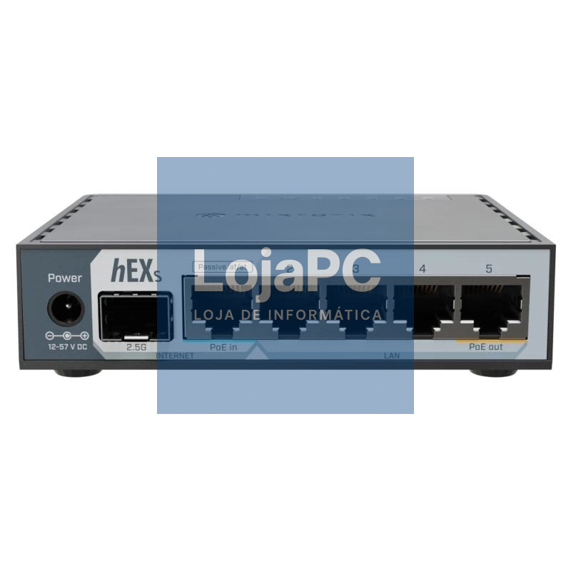 Mikrotik E60iUGS hEX Router 5xGbE PoE-I/O 1x2.5SFP