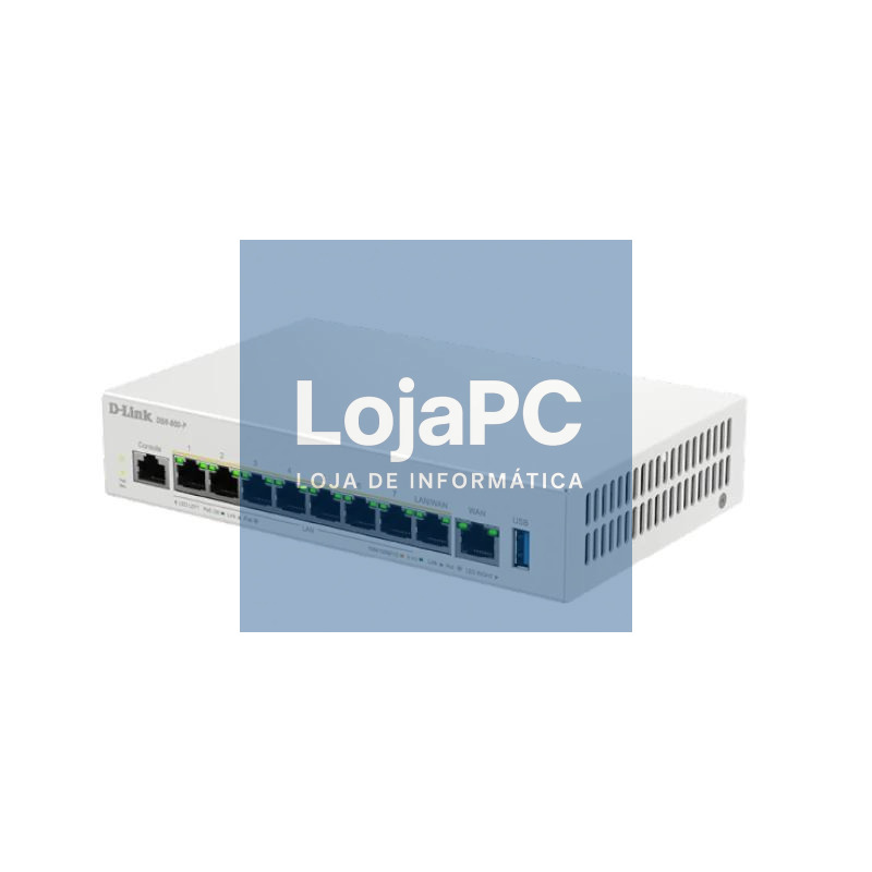 D-Link DBR-600-P Router PoE 9x2.5G 120W — imagem 3