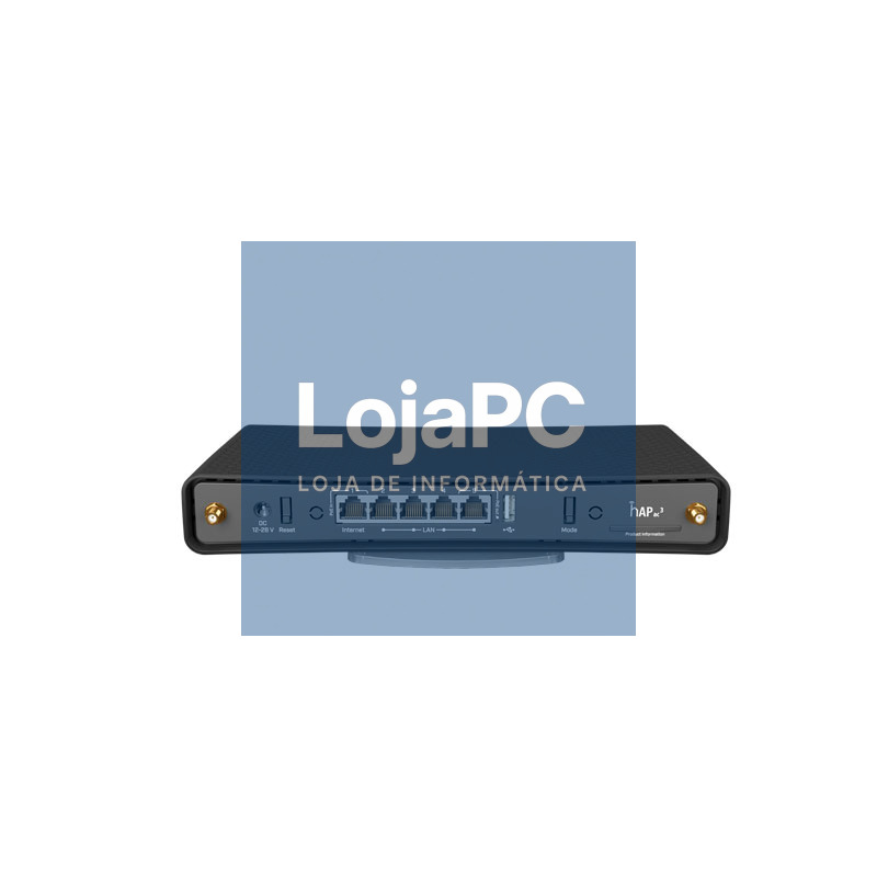 Mikrotik hAP ac3 AP Router 5x1GbE WiFi Dual Band L — imagem 5