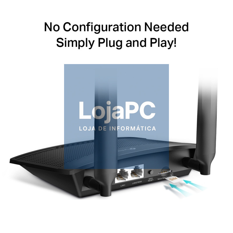 TP-LINK TL-MR100 Router 4G LTE WiFi N300 — imagem 5