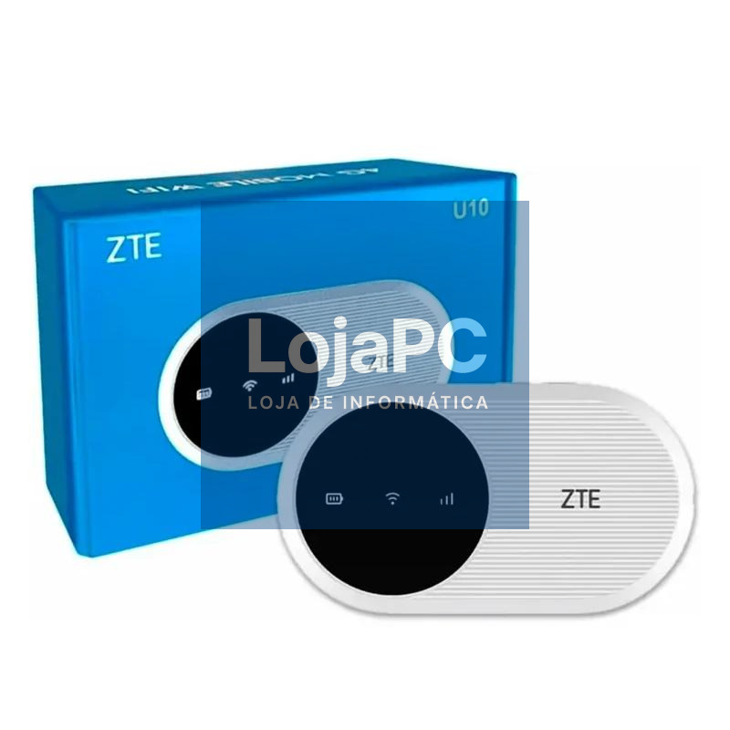 ZTE U10 Router Móvil LTE 4G WiFi6 SIM Blanco — imagem 2