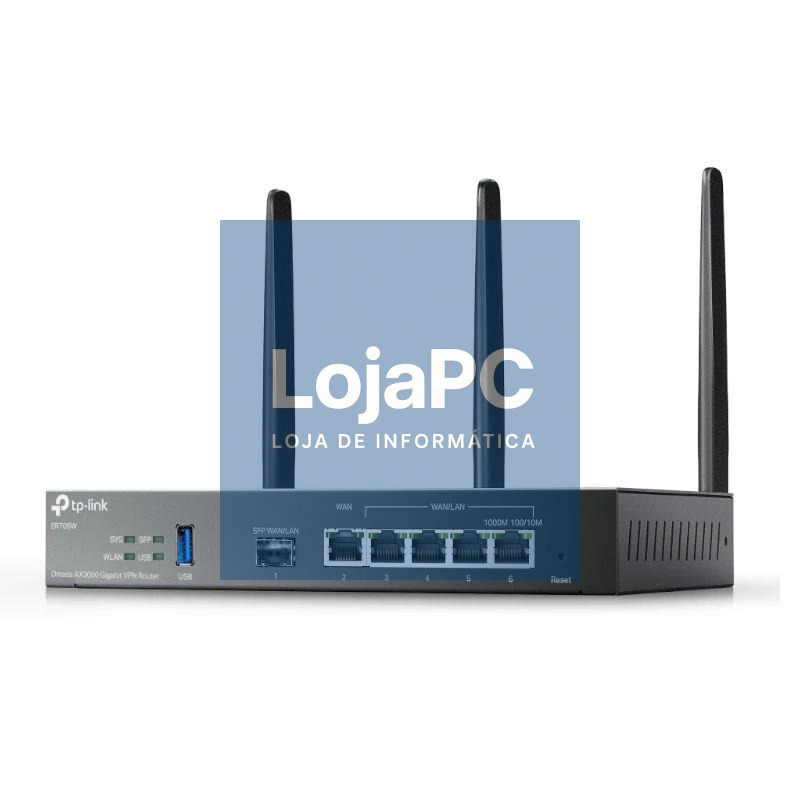 TP-Link ER706W Router WiFi6 Omada AX3000 Doble Ban — imagem 3