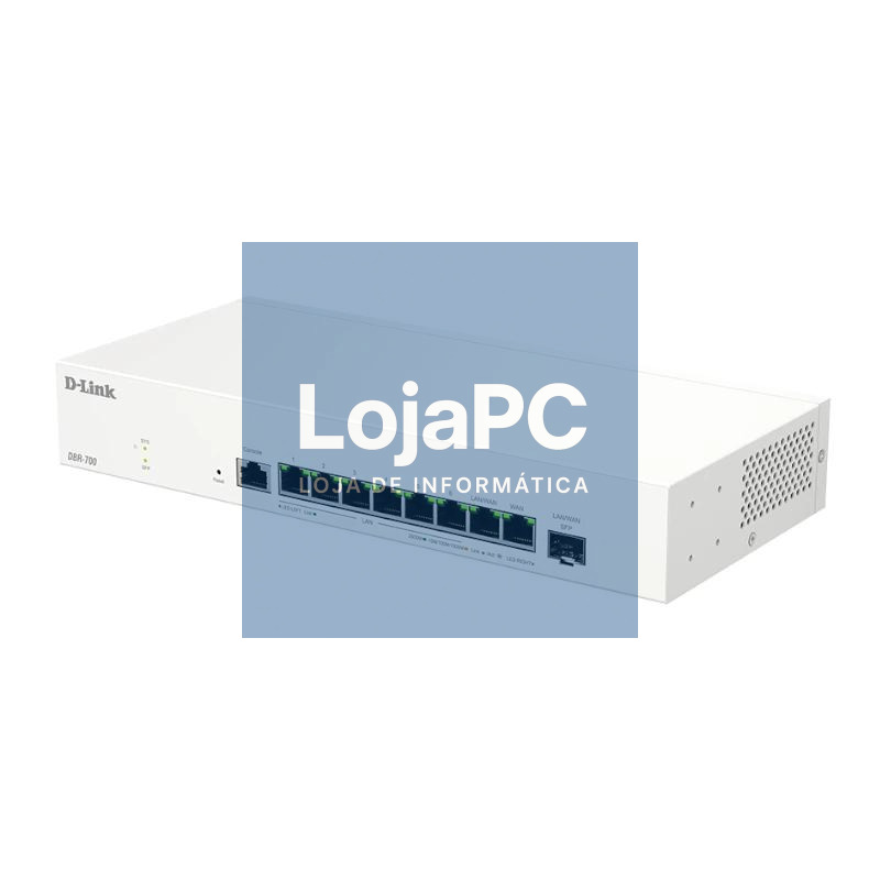 D-Link DBR-700 Router 7x2.5G 1X2.5 WAN 1x2.5 SFP — imagem 3