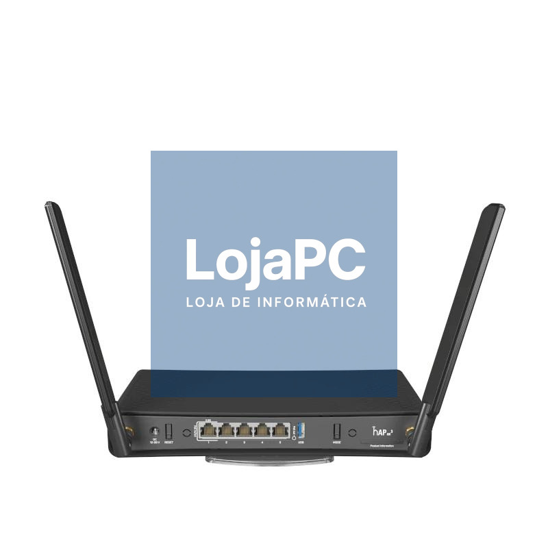 Mikrotik hAP ax³ Router WiFi6 4xGbE 1x2.5GbE Dual — imagem 3