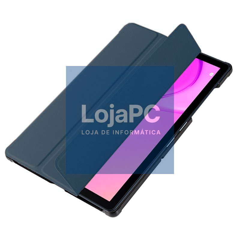 COOL Case for Huawei Matepad T10s Leatherette Smooth Blue 10.1 in — imagem 2