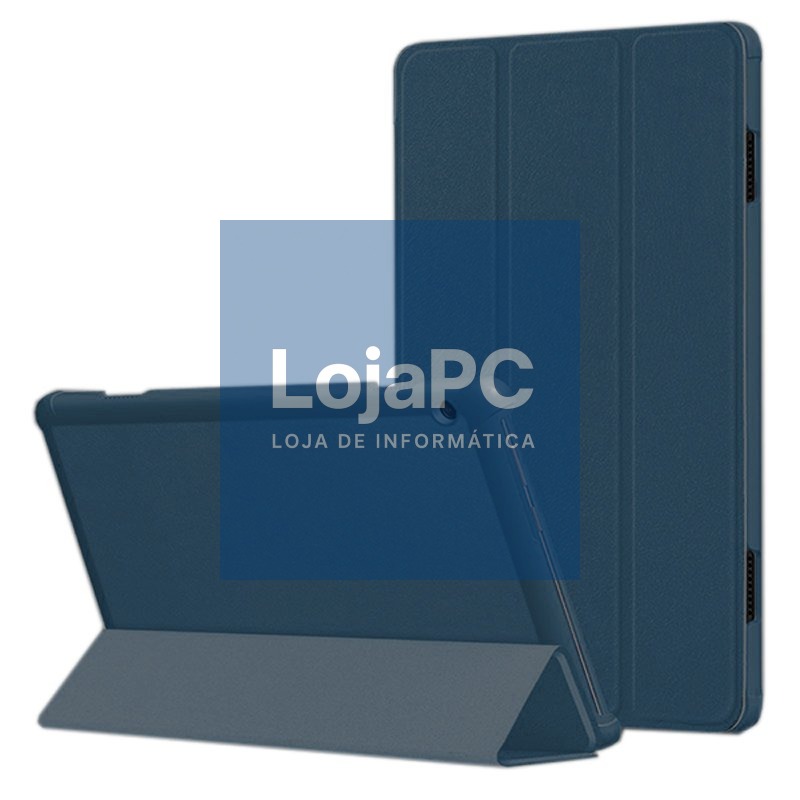 COOL Case for Huawei Matepad T10s Leatherette Smooth Blue 10.1 in