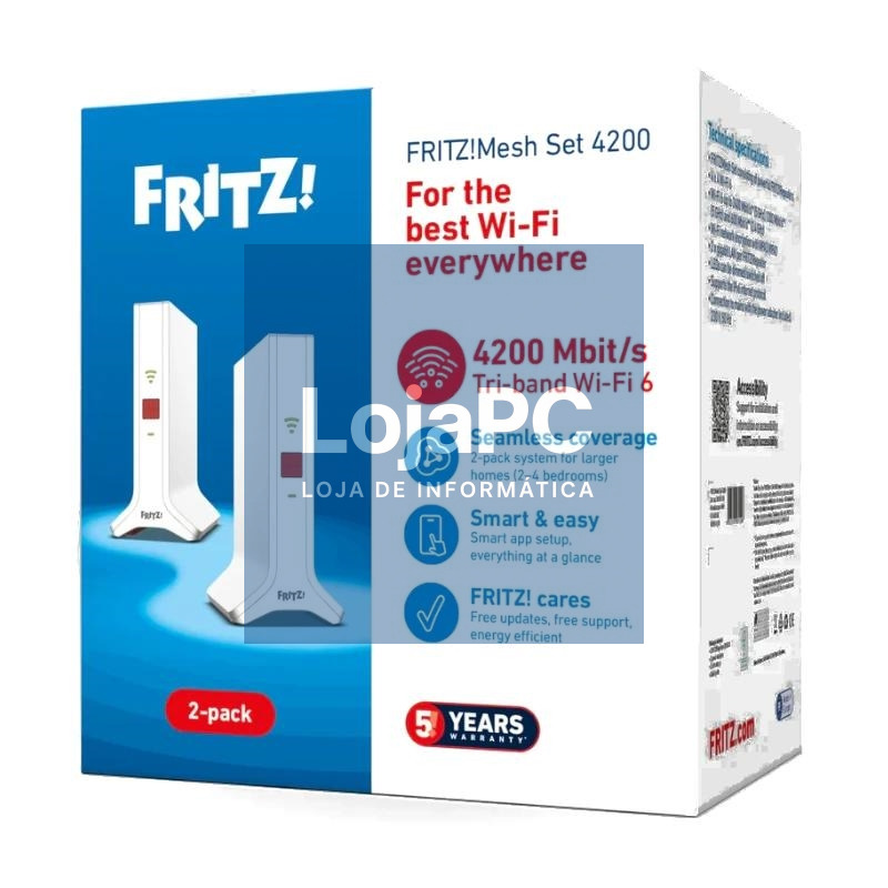Fritz!Repeater Mesh Set 4200 2-pk WiFi6