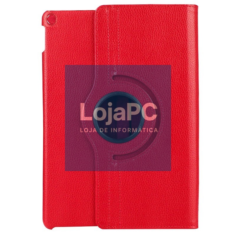 COOL Case for iPad (2019 / 2020 / 2021) 10.2 inch Rotating Leatherette Red — imagem 4