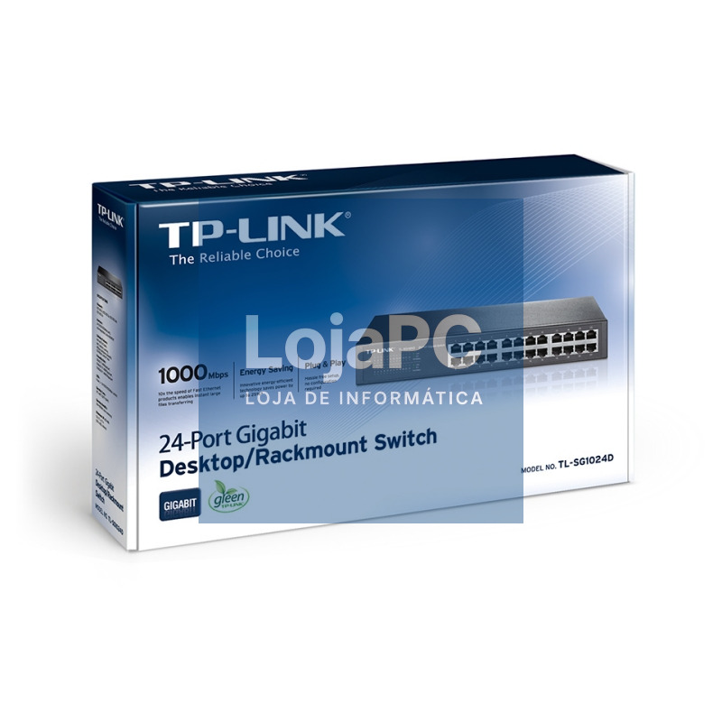 TP-LINK TL-SG1024D Switch 24xGB — imagem 5