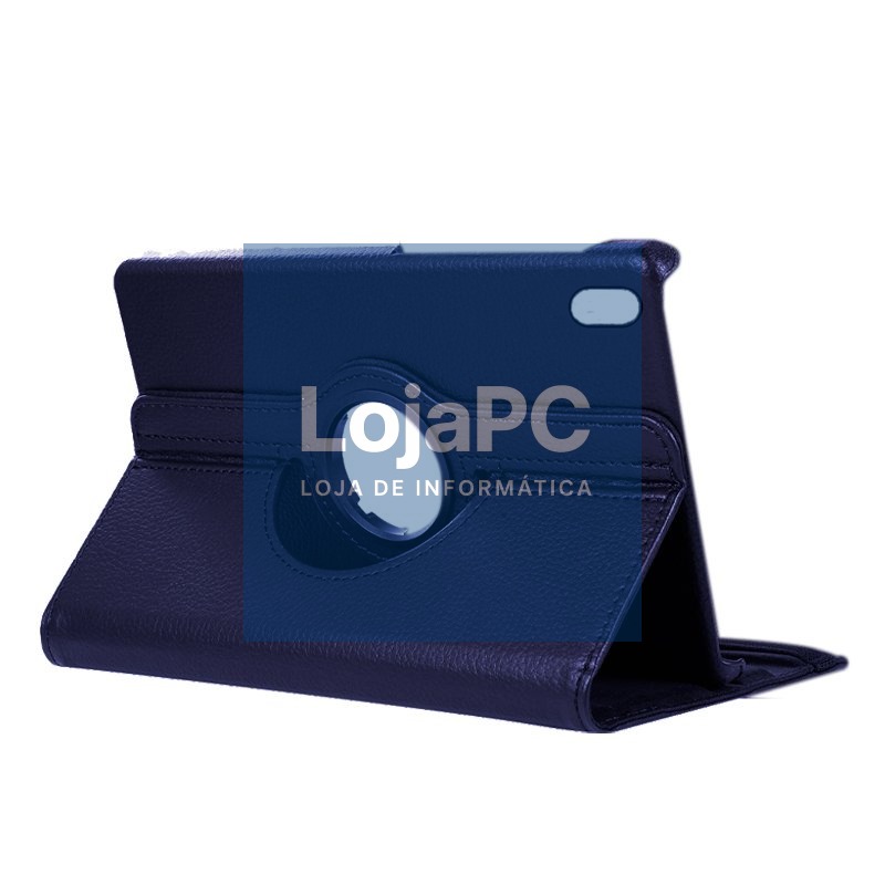 COOL Case for iPad (2022 / 2024) 10.9 (10 Gen.) / 11 2025 (A16) / 12 2026 Blue Leatherette — imagem 3