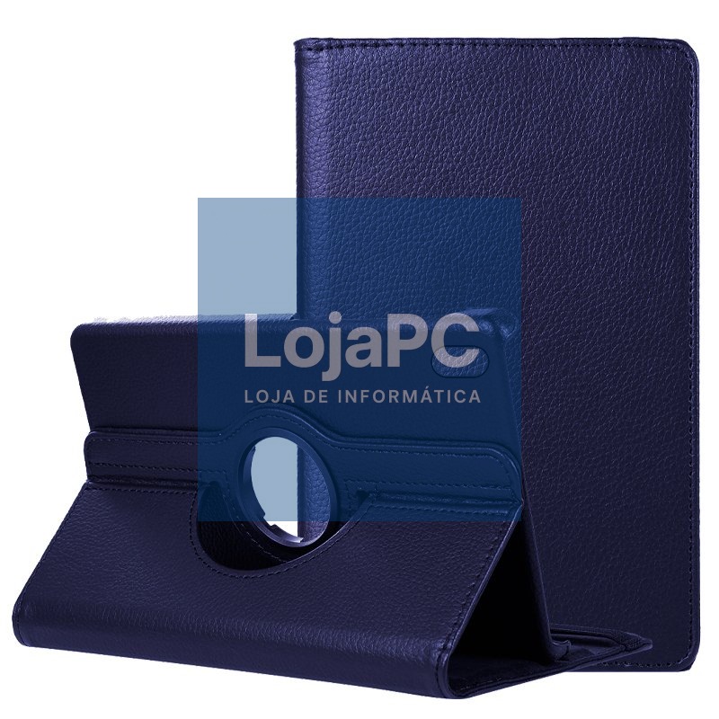COOL Case for iPad (2022 / 2024) 10.9 (10 Gen.) / 11 2025 (A16) / 12 2026 Blue Leatherette