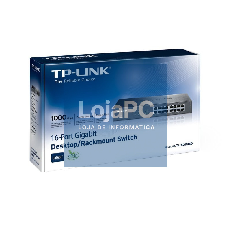TP-LINK TL-SG1016D Switch 16xGB — imagem 5