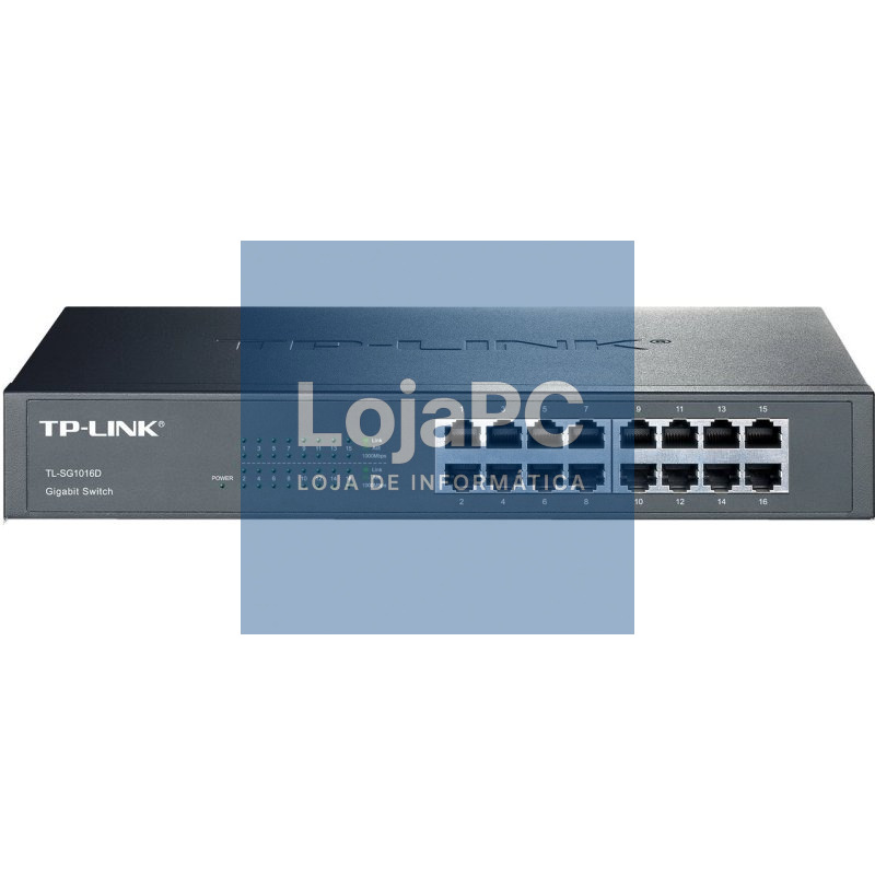 TP-LINK TL-SG1016D Switch 16xGB — imagem 3