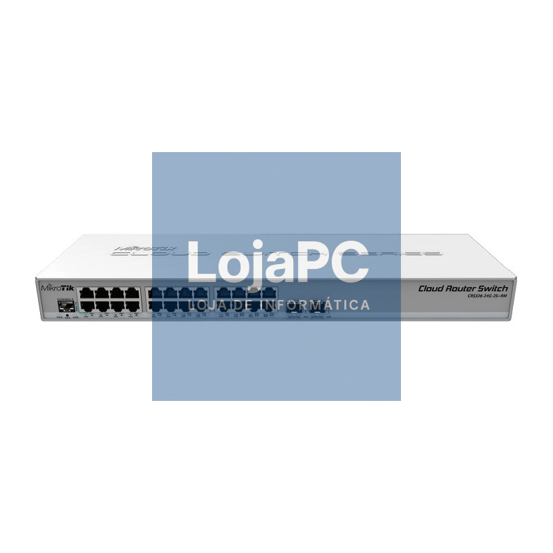 MikroTik CRS326-24G-2S+RM Switch 24xGB 2xSFP+ L5