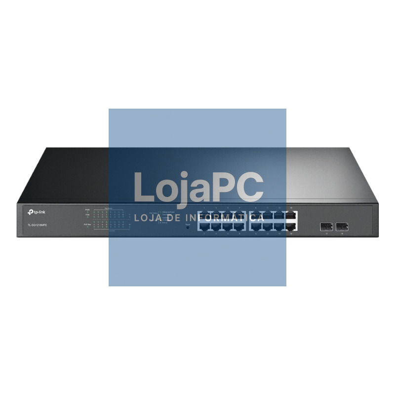 TP-LINK SG1218MPE Switch 16xGB PoE+ 2xSFP