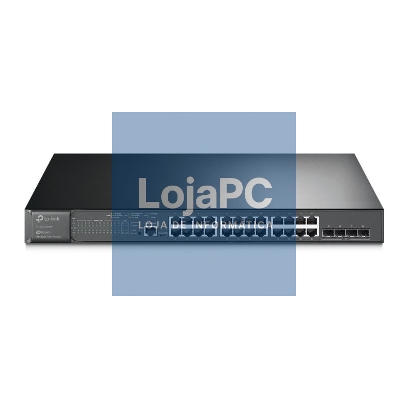 TP-Link SG3428MP Switch 24xGB PoE L2 4xSFP Rack