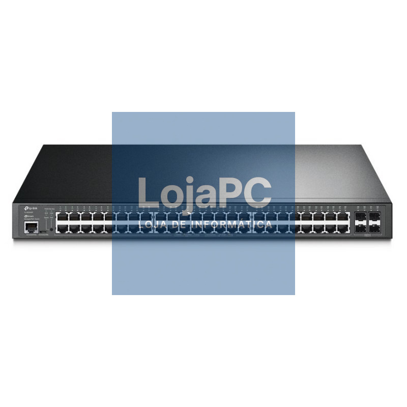TP-Link SG3452P Switch L2 48xGb PoE+ 4Slots — imagem 2