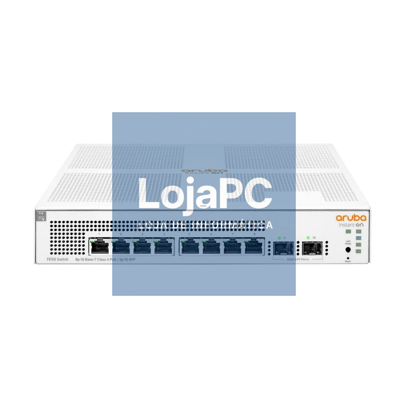 HPE NW IOn 1930 8xGbE PoE 2SFP 124W Switch