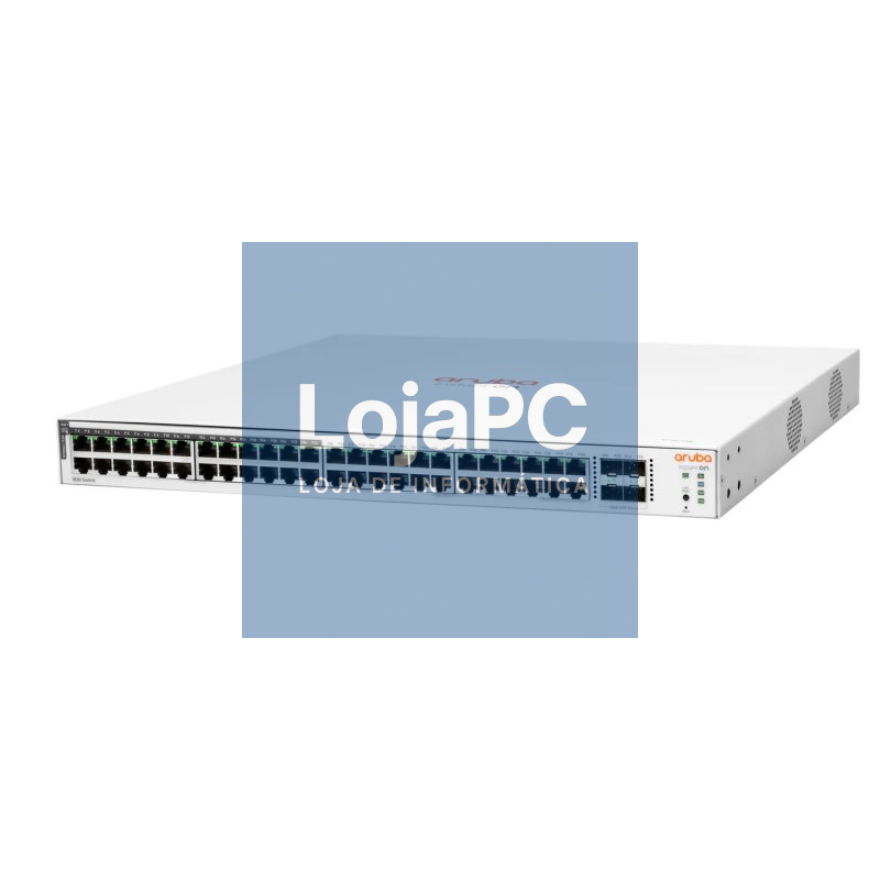 HPE NW IOn 1830 48xGbE 24 PoE 4xSFP 370W Swi — imagem 3