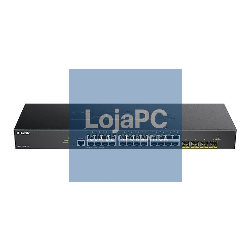 D-Link DGS-1250-28X/E Switch 24xGB+4x10G SFP+