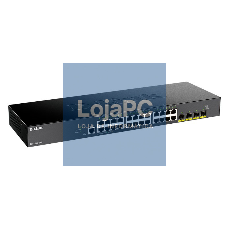 D-Link DGS-1250-28X/E Switch 24xGB+4x10G SFP+ — imagem 2