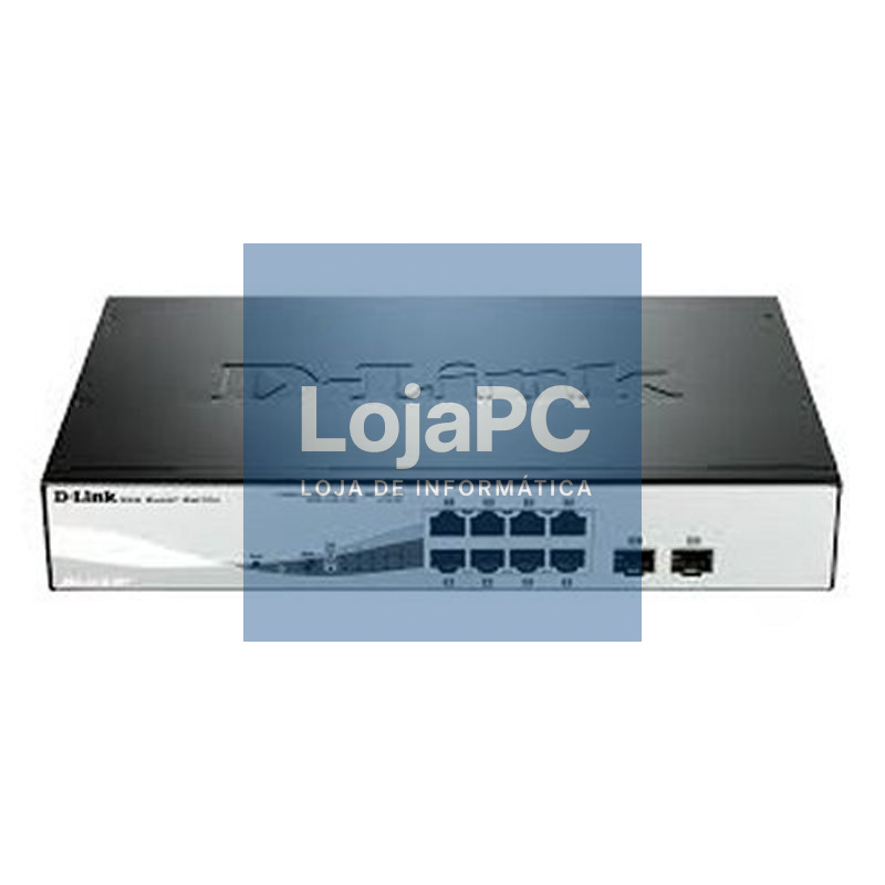 D-Link DGS-1210-08P/E Switch 8xGB PoE 2xSFP