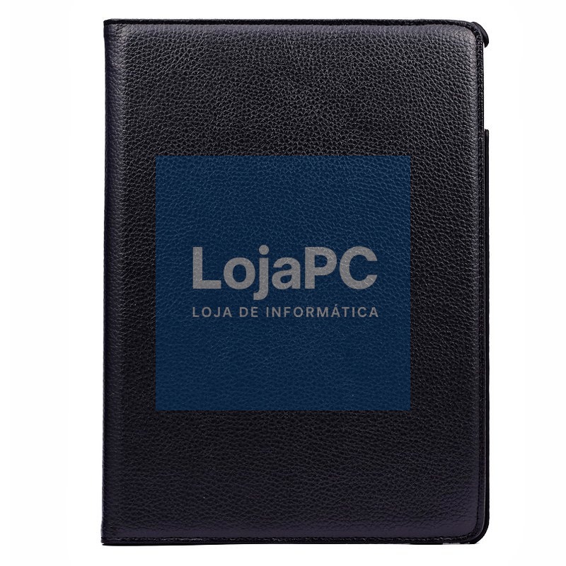 COOL Case for iPad Air / Air 2 / Pro 9.7 / iPad 2017 / iPad 2018 9.7 inch Rotating Leatherette Black — imagem 2