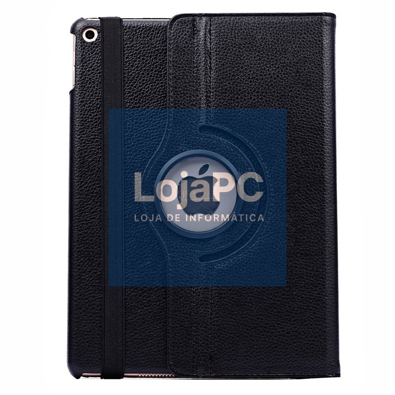 COOL Case for iPad Air / Air 2 / Pro 9.7 / iPad 2017 / iPad 2018 9.7 inch Rotating Leatherette Black — imagem 3