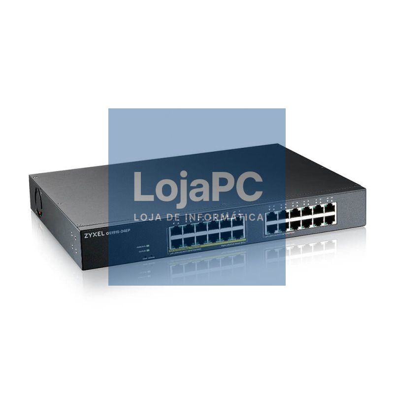 ZyXEL GS1915-24EP Switch 24xGbE (12 PoE) 130W Neb — imagem 5