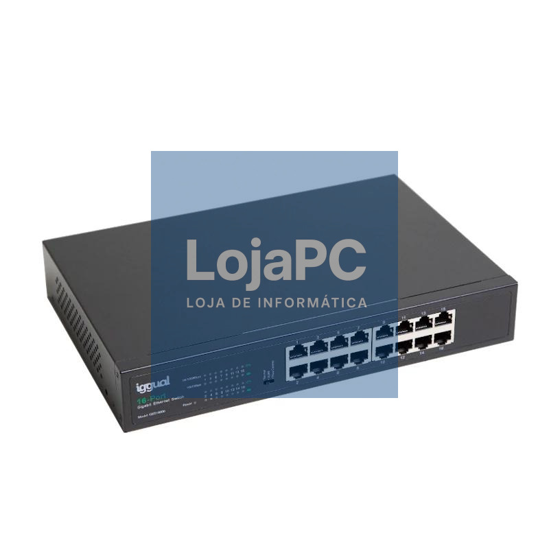 iggual Switch Gigabit 16 puertos 1000Mbps GES16000 — imagem 3