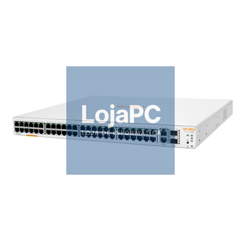 HPE NW IOn 1960 48xGbE 2xGT 2xSFP+ Switch — imagem 3